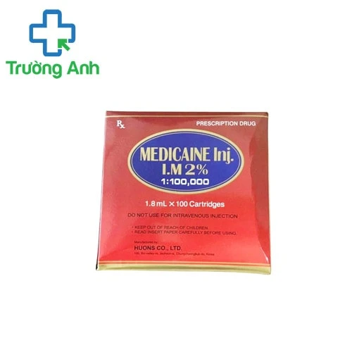 Medicaine 2% - Thuốc gây tê tại chỗ hiệu quả của Hàn Quốc