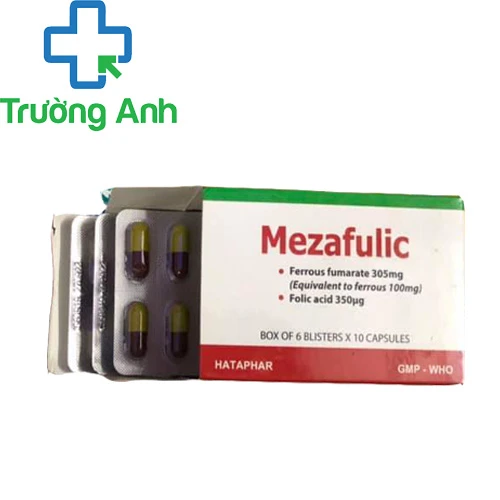 Mezafulic - Thuốc điều trị và dự phòng thiếu sắt của Hataphar