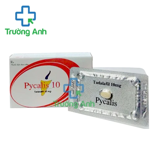 Pycalis 10mg - Thuốc điều trị rối loạn cương dương của Pymepharco