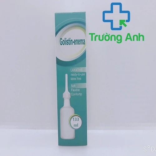 Golistin-enema - Thuốc thụt hậu môn trực tràng hiệu quả