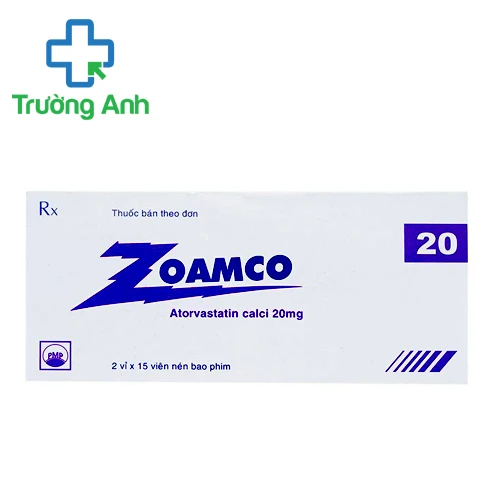 Zoamco 20mg - Thuốc điều trị tăng mỡ máu hiệu quả của Pymepharco