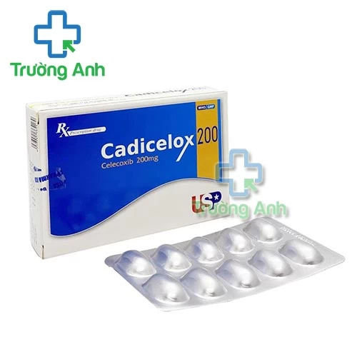 Cadicelox 200 (Chai 200 viên) US Pharma USA - Thuốc kháng viêm, giảm đau