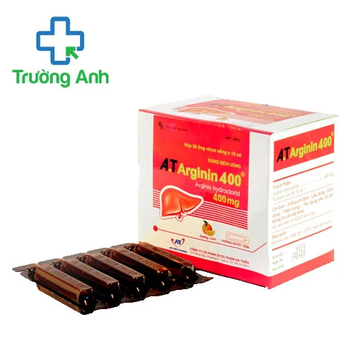 A.T Arginin 400 (dung dịch uống) - Thuốc điều trị hỗ trợ các rối loạn khó tiêu hiệu quả