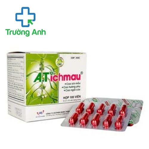 A.T Ichmau (viên) - Thuốc điều trị rối loạn kinh nguyệt hiệu quả