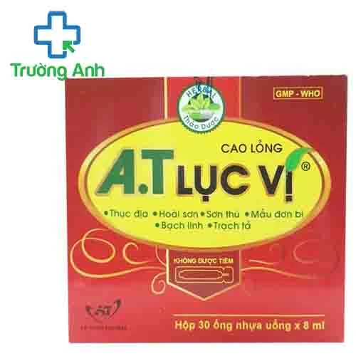 A.T Lục vị - Giúp điều trị suy nhược cơ thể hiệu quả của An Thiên PHARMA