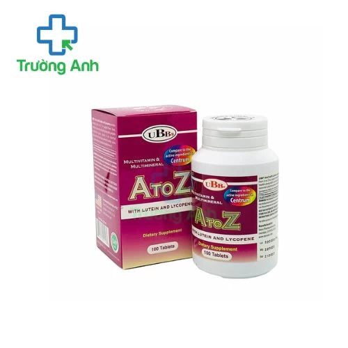 A to Z UBB - Giúp bổ sung vitamin và khoáng chất