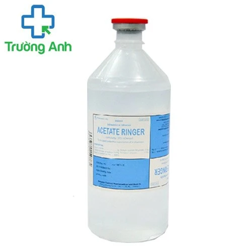 Acetate Ringer Mekophar - Giúp cân bằng điện giải trong máu và mô