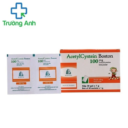 Acetylcystein Boston - Thuốc điều trị viêm phế quản hiệu quả