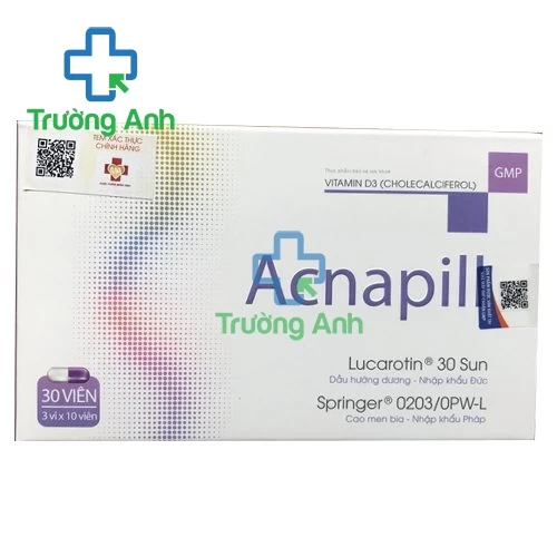 Acnapill Dolexphar - Giúp bổ sung vitamin và khoáng chất cho cơ thể