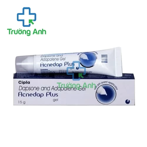 Acnedap Plus gel 15g Cipla - Hỗ trợ ngăn ngừa mụn trứng cá hiệu quả