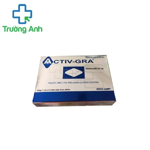 Activ-Gra - Thuốc điều trị rối loạn cương dương hiệu quả 