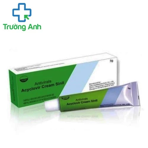 Acyclovir cream Sinil - Thuốc điều trị nhiễm virus hiệu quả của Hàn Quốc