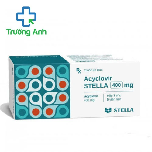 Acyclovir Stella 400mg - Thuốc điều trị nhiễm Herpes simplex