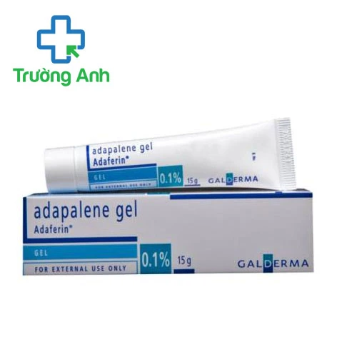 Adaferin 0,1% 15g (Adapalene) Galderma - Gel bôi mụn trứng cá hiệu quả