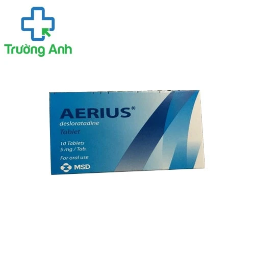 Aerius viên - Thuốc điều trị viêm mũi dị ứng hiệu quả của Bỉ