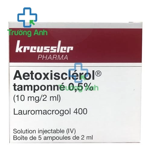 Aetoxisclerol Tamponne 0,5% Kreussler - Thuốc điều trị giãn tĩnh mạch