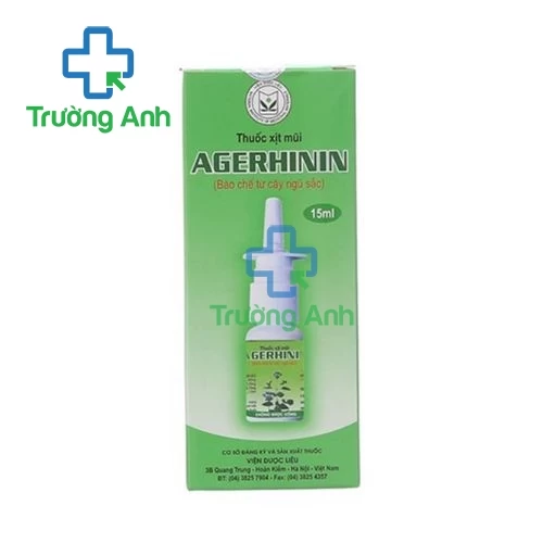 Agerhinin Spr.15ml - Thuốc xịt mũi hiệu quả (10 hộp)