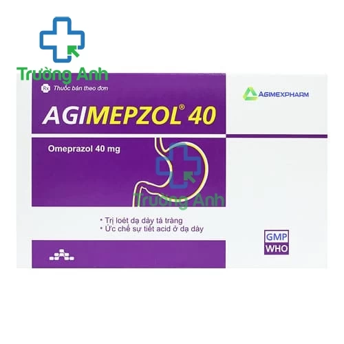 Agimepzol 40 - Thuốc điều trị loét dạ dày tá tràng hiệu quả của Agimexpharm