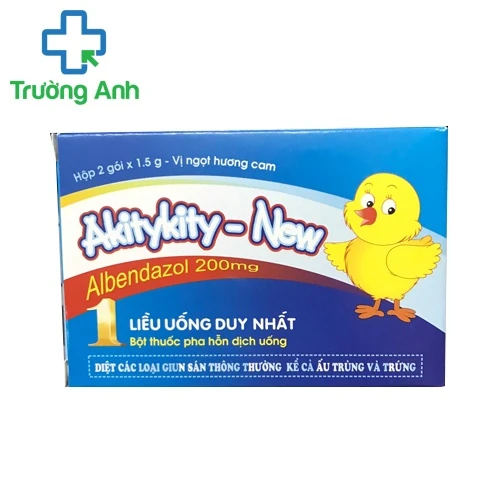 Akitykity new - Thuốc tẩy giun hiệu quả của Pharbaco