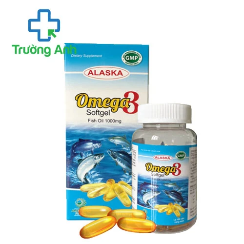 Alaska Omega 3 Softgel 1000mg - Hỗ trợ giảm cholesterol trong máu hiệu quả