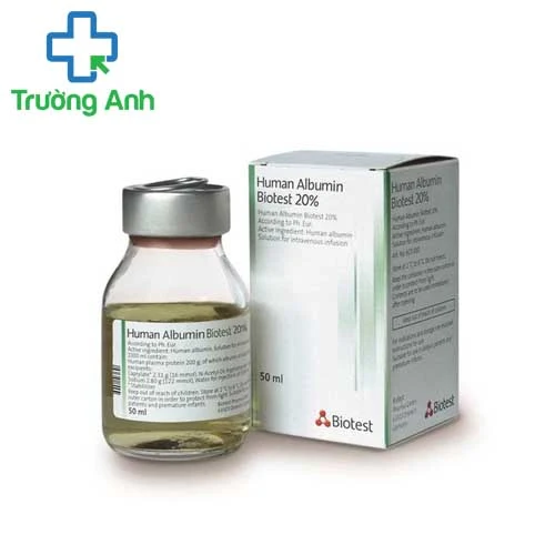  Albumin Human USP 20% Inf.50ml - Dung dịch truyền hiệu quả