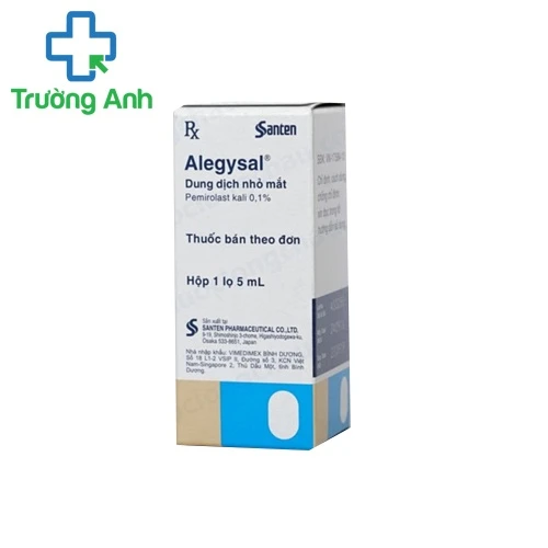 Thuốc nhỏ mắt Alegysal hiệu quả của Santen Pharma