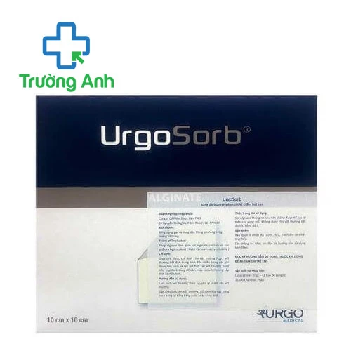 Băng Alginate Calcium Urgosorb dạng gạc 10cm x 10cm