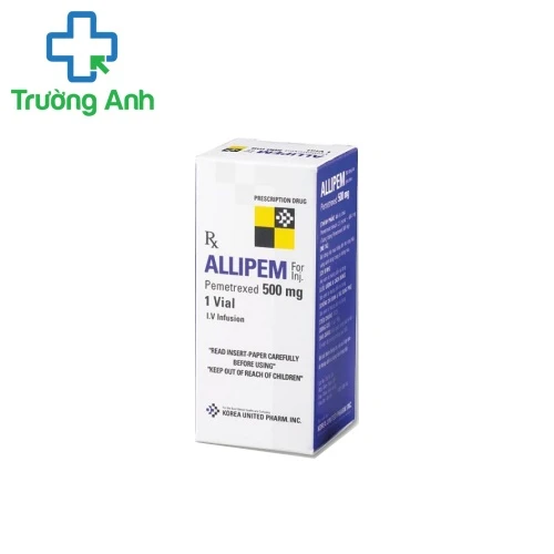 Allipem 500mg - Thuốc điều trị ung thư phổi hiệu quả của Hàn quốc