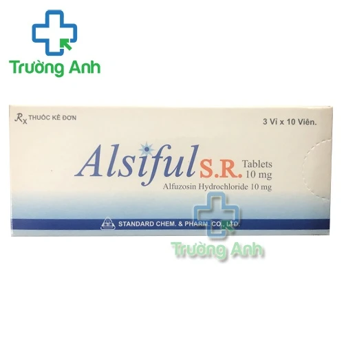 Alsiful S.R. - Thuốc điều trị phì đại tuyến tiền liệt hiệu quả của Đài Loan