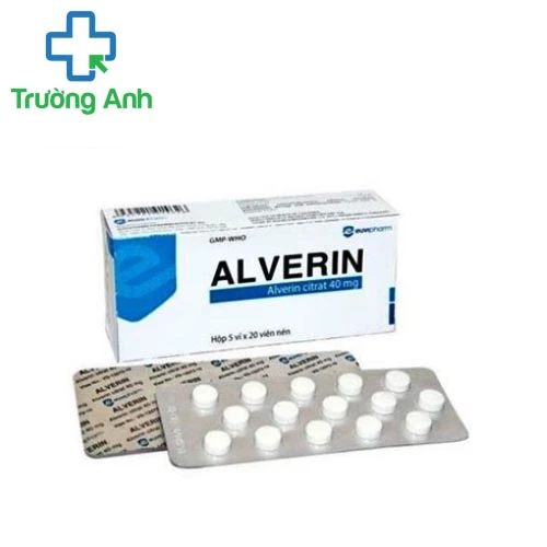 Alverin-Euvi - Thuốc điều trị đau co thắt đường tiêu hóa hiệu quả