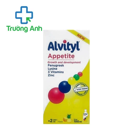 Alvityl Appetit 100ml - Thực phẩm bổ sung vitamin D3 hiệu quả cho bé của Pháp