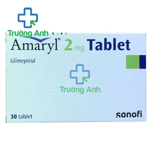 Amaryl Tab.2mg - Thuốc điều trị bệnh đái tháo đường hiệu quả