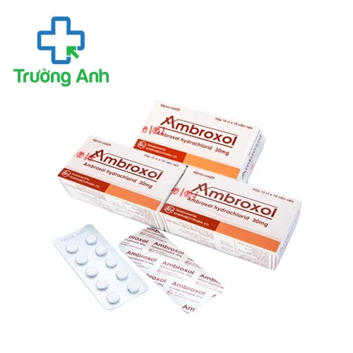 Ambroxol 30mg Khapharco - Thuốc làm loãng đờm hiệu quả