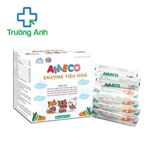 Ameco Enzyme tiêu hóa Vgas - Giúp tăng cường hệ tiêu hóa