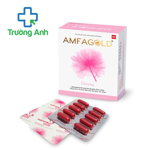 Amfagold Derma Ampharco - Viên uống bổ sung Collagen hiệu quả của Mỹ