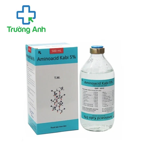 Aminoacid Kabi 5% 500ml - Thuốc phòng ngừa và điều trị bệnh não hiệu quả