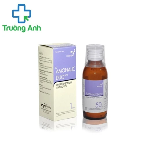 Amonalic syrup - Thuốc điều trị nhiễm khuẩn hiệu quả của Hàn Quốc