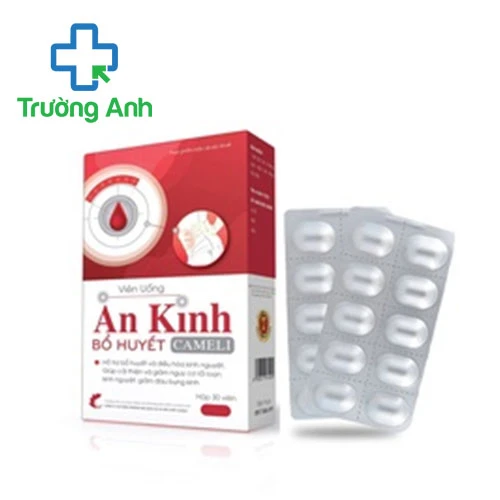 An kinh bổ huyết Cameli - Hỗ trợ bổ huyết điều hòa kinh nguyệt hiệu quả