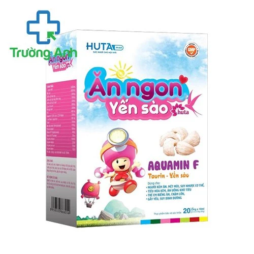 Ăn ngon yến sào Huta  - Giúp bổ sung acid amin, vitamin và khoáng chất cho trẻ