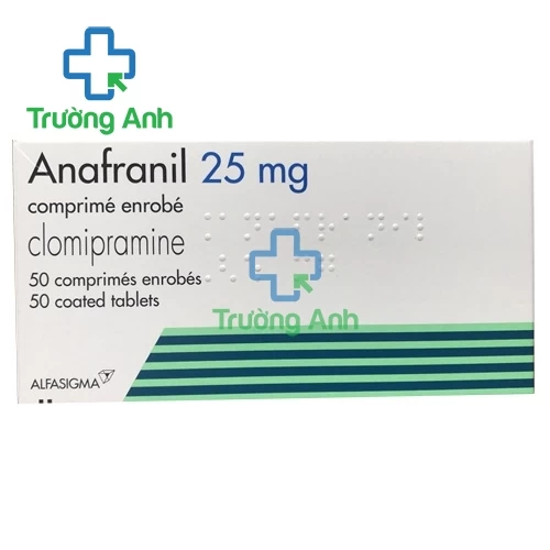 Anafranil 25mg - Thuốc điều trị trầm cảm hiệu quả của Novartis