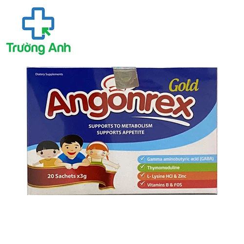 Angonrex Gold - Hỗ trợ tiêu hóa, bồi bổ cơ thể hiệu quả