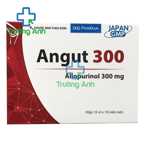 Angut 300 - Thuốc điều trị bệnh gút hiệu quả của DHG Pharma