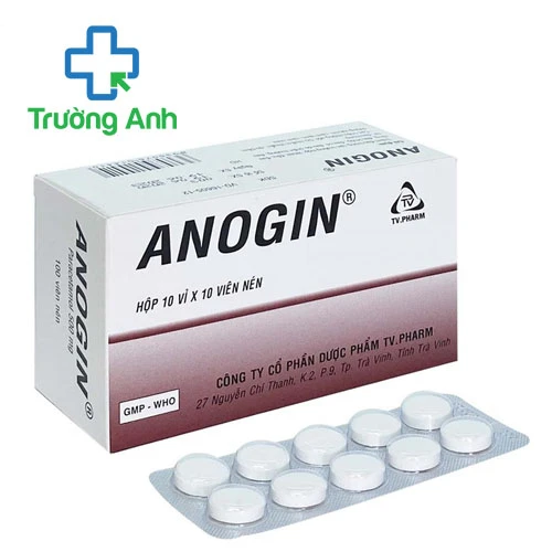 Anogin 500mg TV.Pharm - Thuốc giảm đau hạ sốt hiệu quả