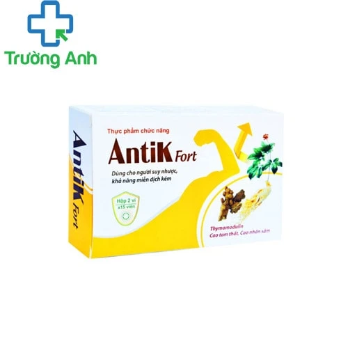 AntiK Fort - Giúp bồi bổ sức khỏe hiệu quả