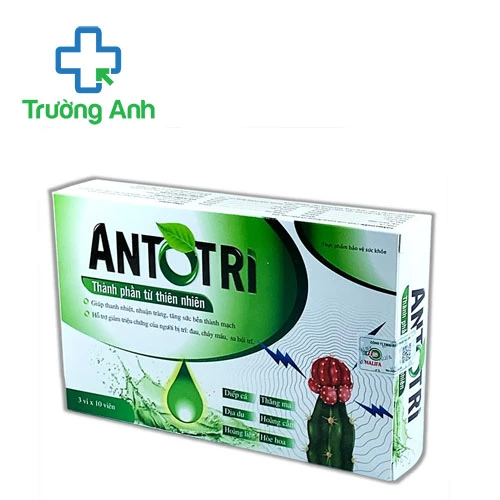 Antotri Hải Linh - Hỗ trợ giảm các triệu chứng bệnh trĩ hiệu quả