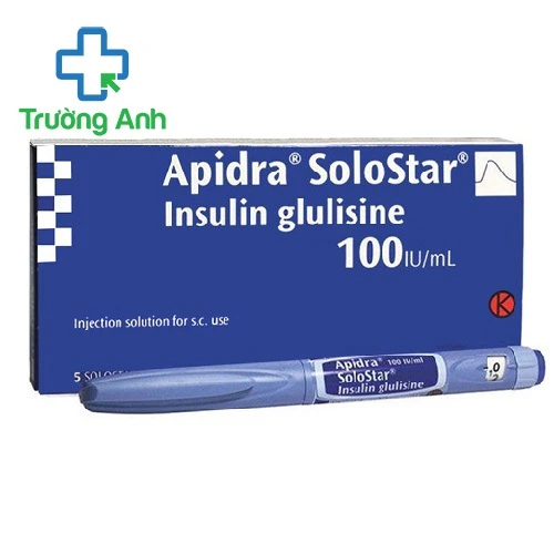 Apidra Solostar 100IU/ml - Thuốc điều trị bệnh đái tháo đường hiệu quả