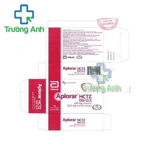 APLORAR HCTZ 150/12.5 FCT - Thuốc điều trị tăng huyết áp