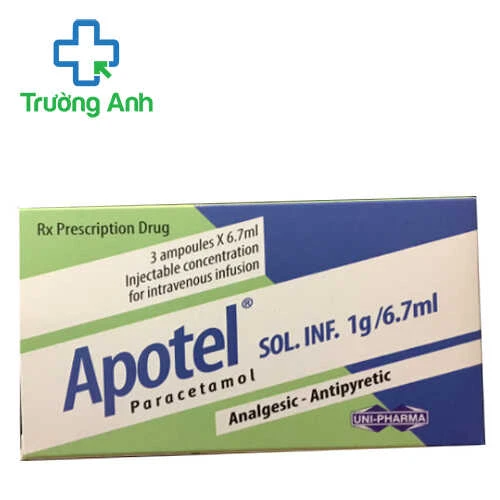 Apotel 1g/6,7ml - Thuốc giảm đau, hạ sốt hiệu quả của Hy Lạp