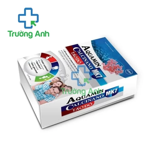 AQUAMIN CALCI NANO MK7 TẢO ĐỎ - Hỗ trợ xương khớp chắc khoẻ