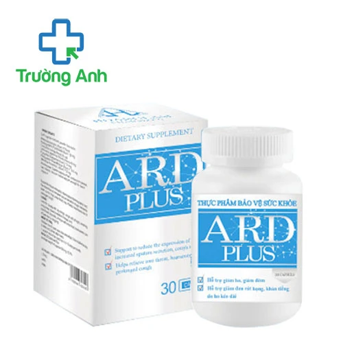 ARD Plus - Hỗ trợ giảm ho, giảm đờm và giảm đau rát họng hiệu quả